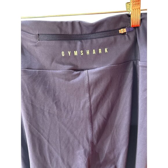 Gymshark Purple High-Waisted Leggings With Mesh Accents  Size XL, Pre-Owned - Picture 4 of 7